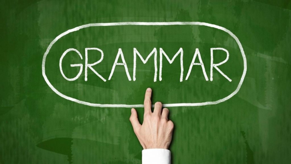 Importance of grammar