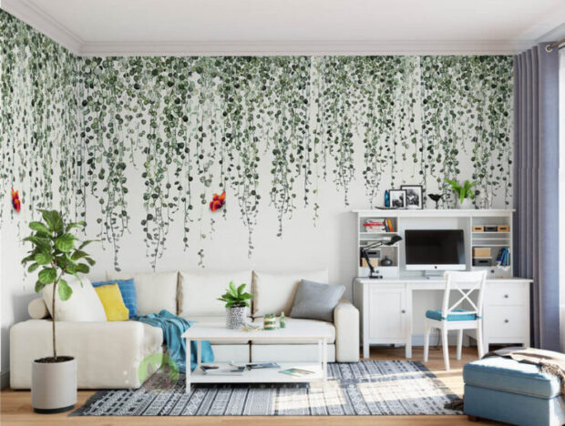 Design Your Interior With Living Room Wallpaper Choices
