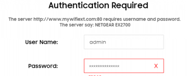 Mywifiext Password Not Working